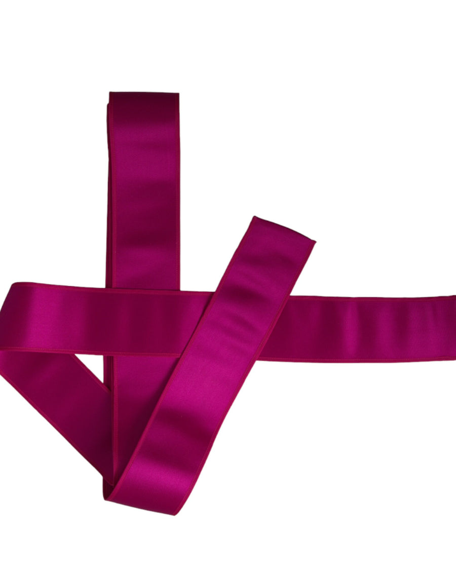 Dolce & Gabbana 100% Silk belt in pink