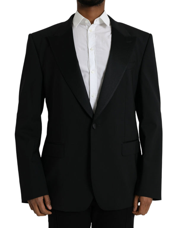 Dolce & Gabbana 88% Virgin Wool blazer in black