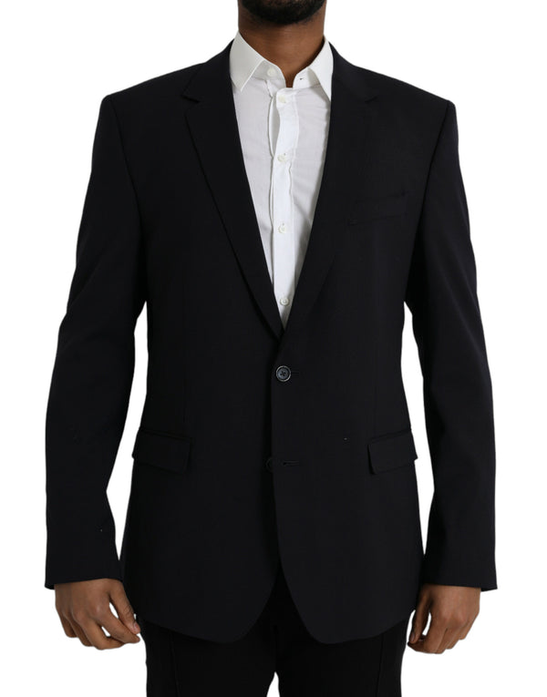 Dolce & Gabbana 58% Virgin Wool blazer in black