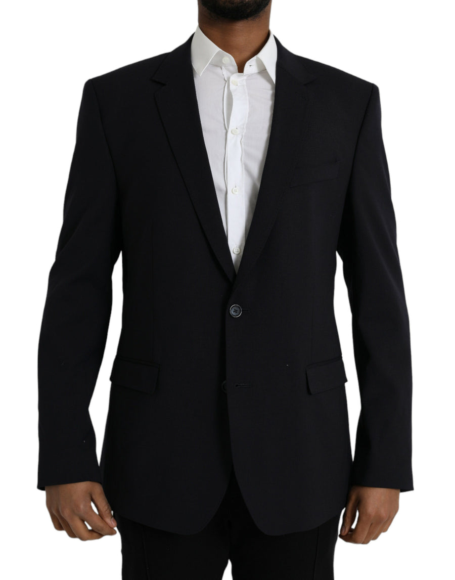 Dolce & Gabbana 58% Virgin Wool blazer in black