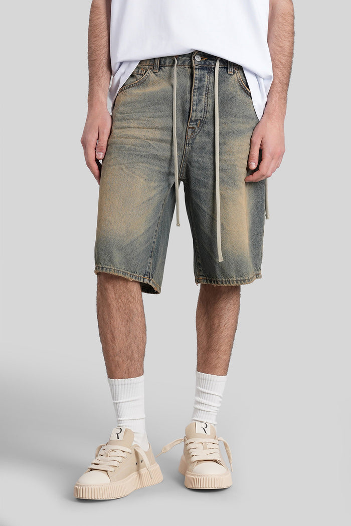 02 Denim Shorts Blue Abbigliamento