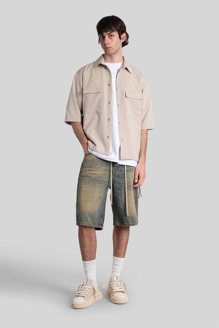 02 Denim Shorts Blue Abbigliamento