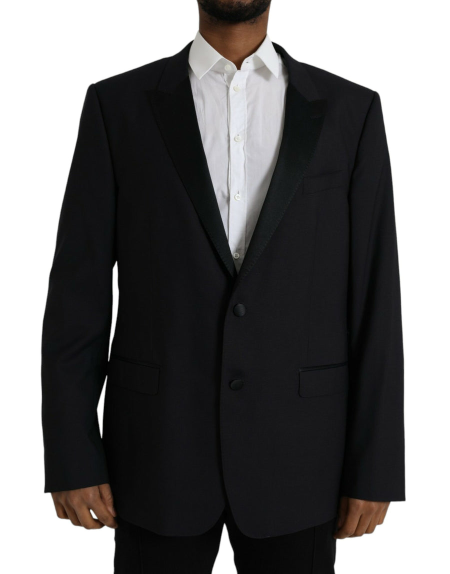 Dolce & Gabbana 67% Virgin Wool 30% Silk 3% Polyester blazer in black