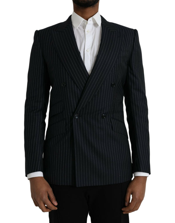 Dolce & Gabbana 85% Virgin Wool 15% Silk; Lining 100% Silk blazer in black
