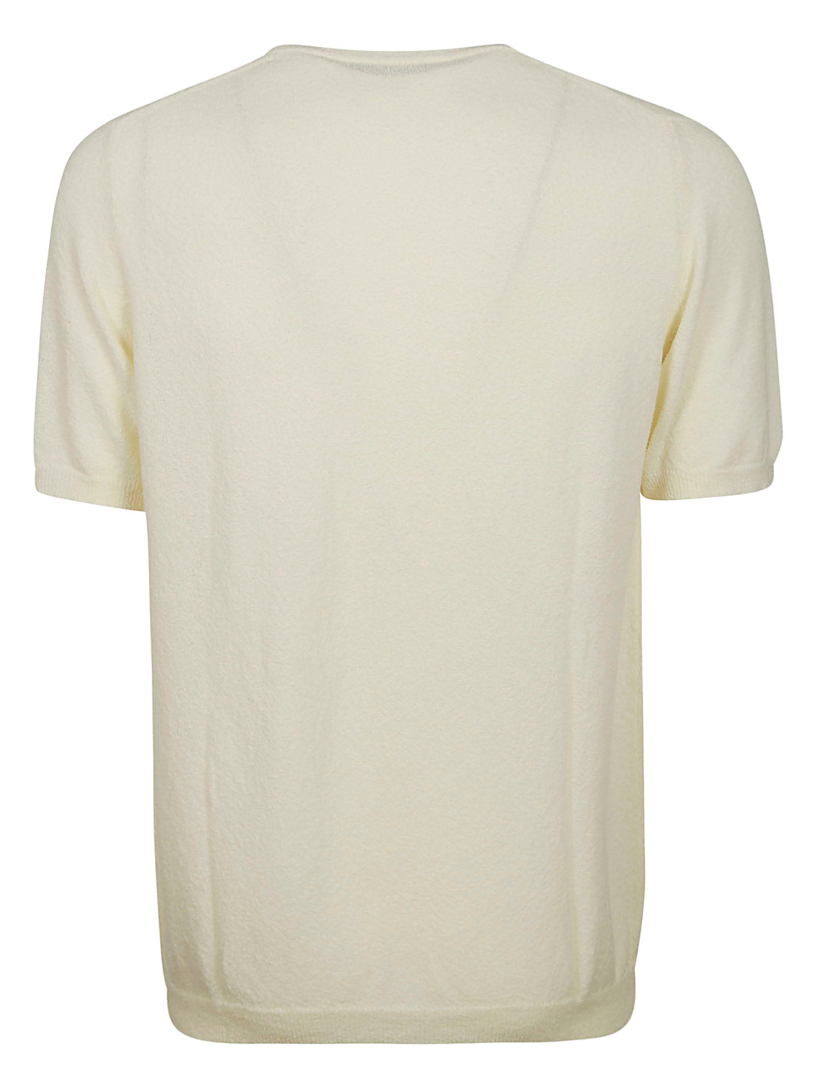 Roundneck Ss White Co Ny Sweater