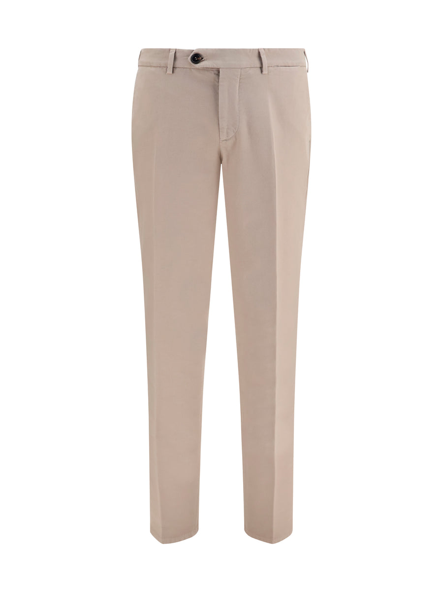 Brunello Cucinelli 100% Cotton trousers in beige