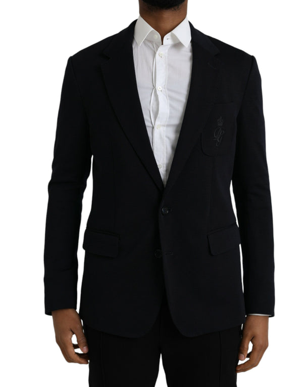 Dolce & Gabbana 92% Virgin Wool 8% Nylon blazer in black