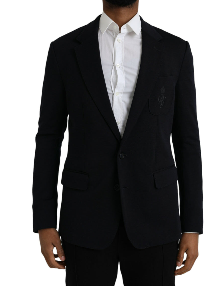 Dolce & Gabbana 92% Virgin Wool 8% Nylon blazer in black