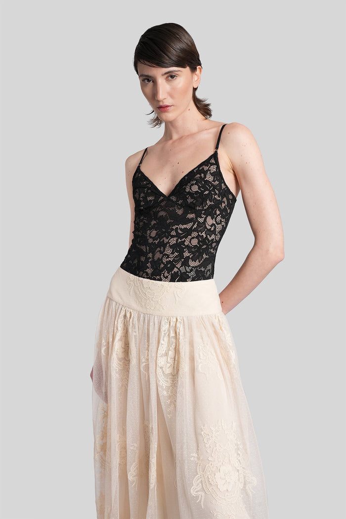 Body Black Polyamide Abbigliamento