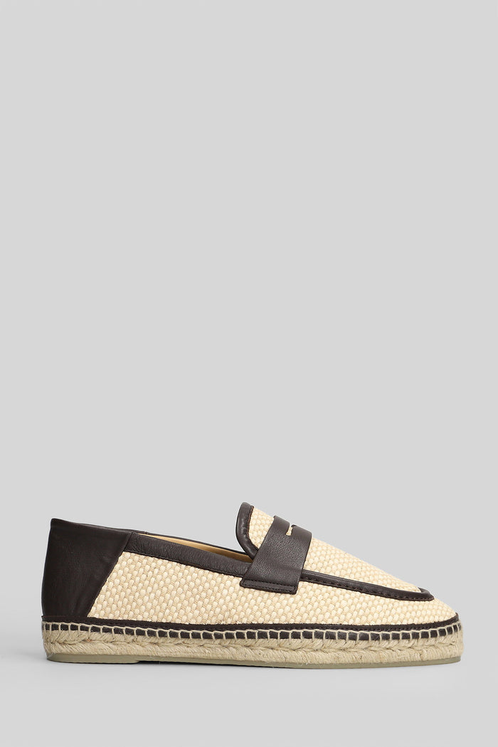 Norris-289 Espadrilles Beige Raffia Scarpe