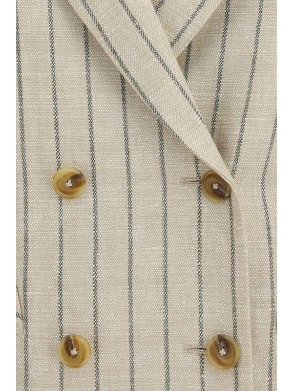 Blazer Serene Tea Linen Blazers