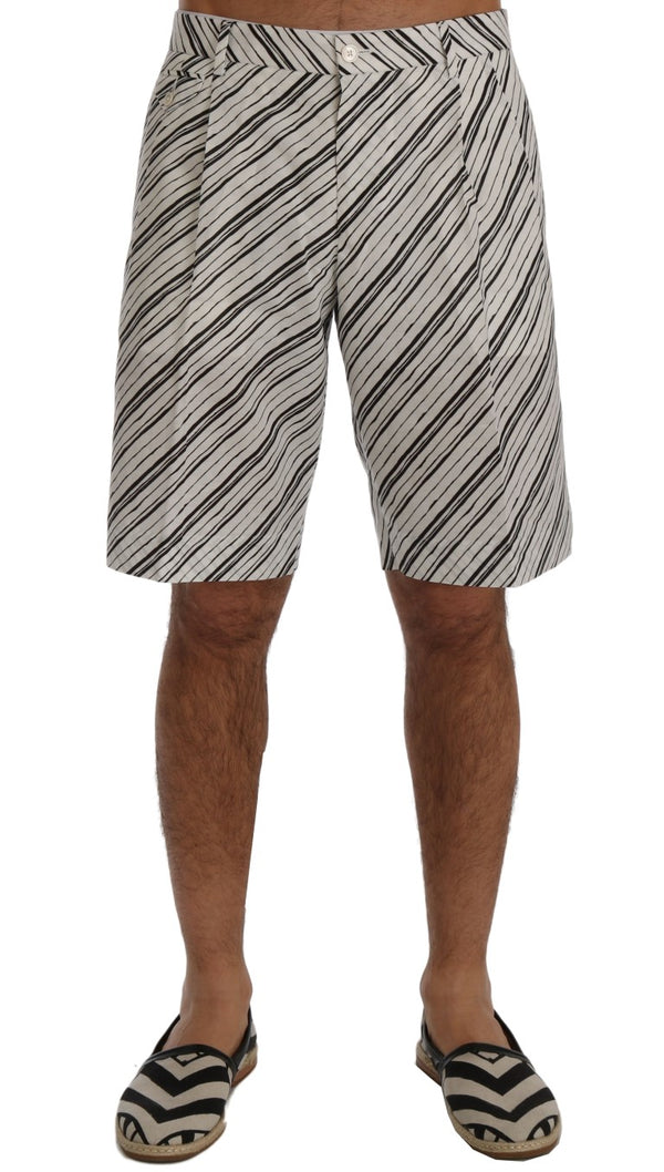 Dolce & Gabbana 45% Cotton shorts in white