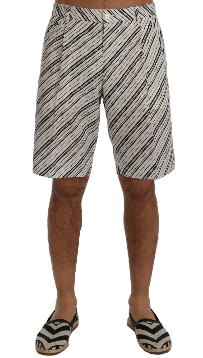 Dolce & Gabbana 45% Cotton shorts in white