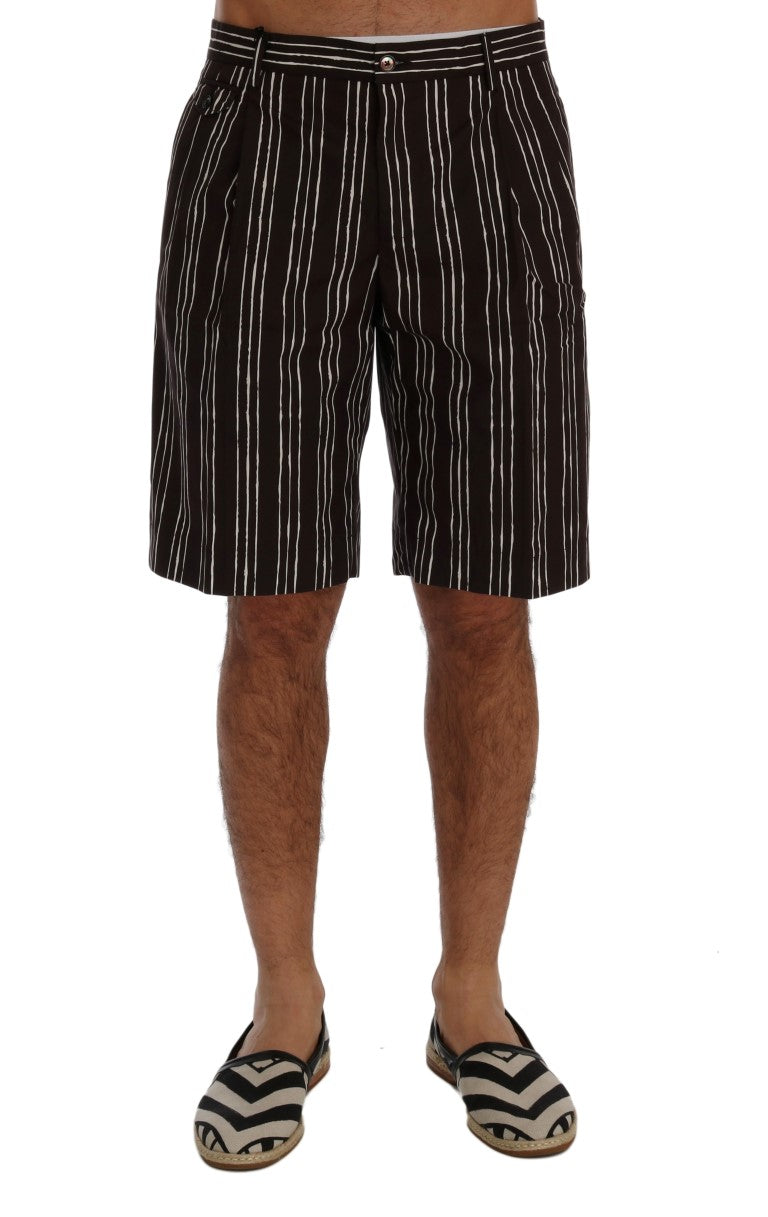 Dolce & Gabbana 100% Cotton shorts in black