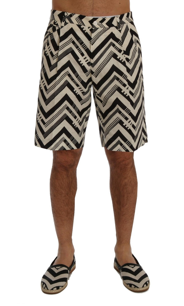 Dolce & Gabbana 50% Cotton shorts in white