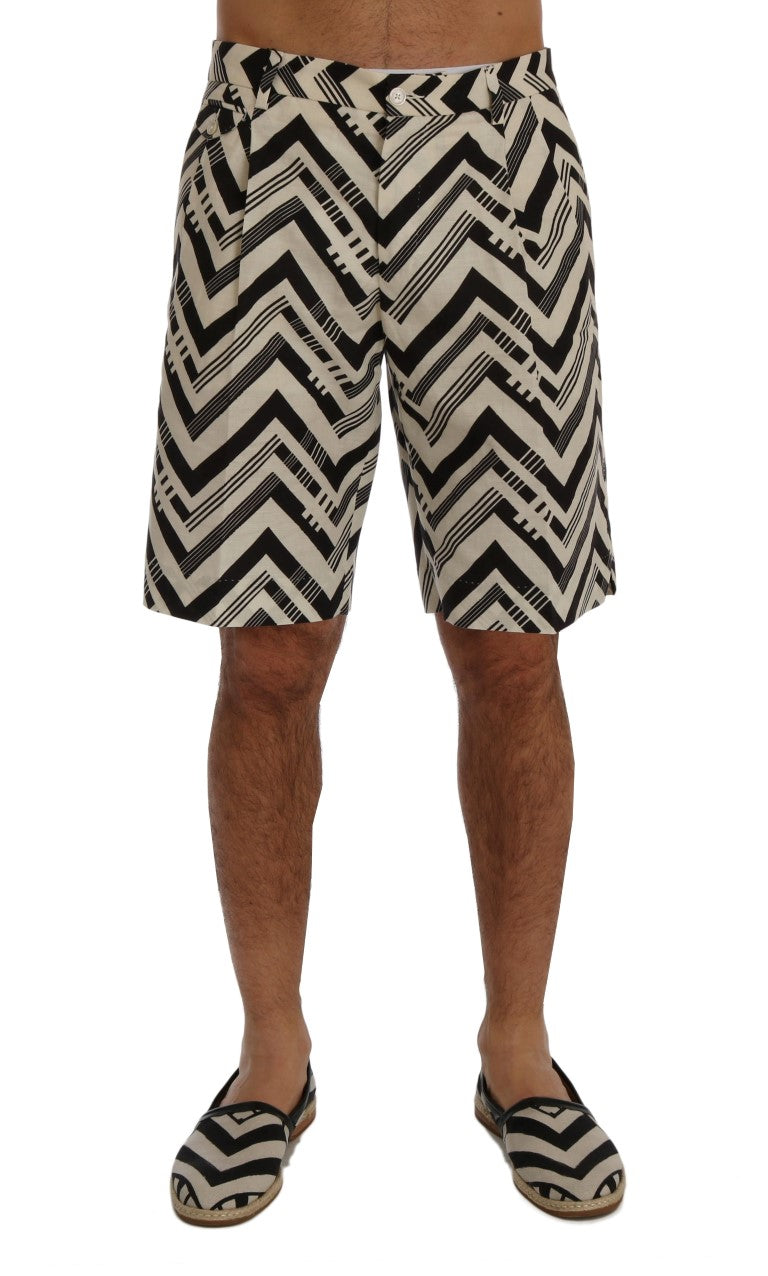 Dolce & Gabbana 50% Cotton shorts in white