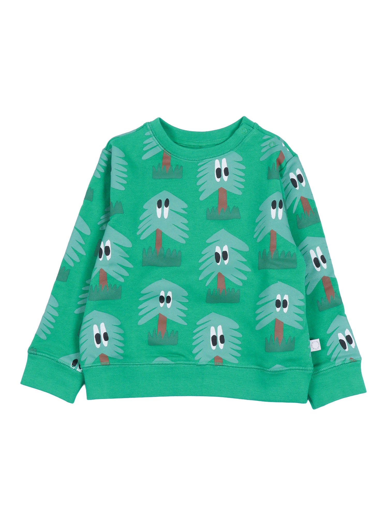 Sweatshirt Green Cotton
