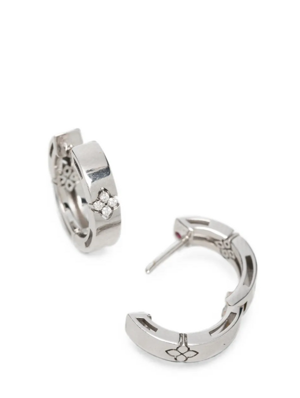 Roberto Coin 18kt White Gold earrings in white