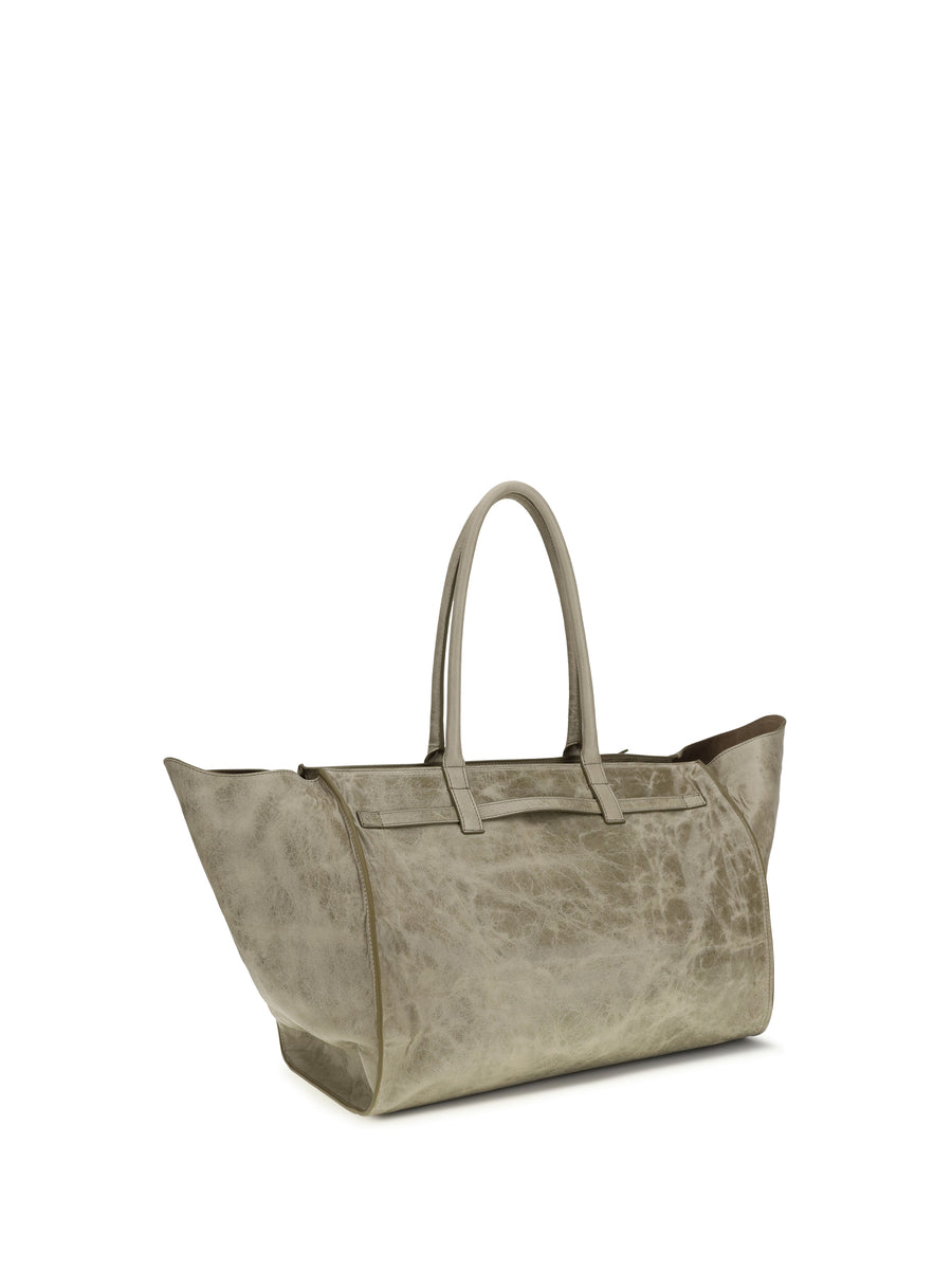 Weekend Bag Mame Toasted Coconut Calf Suede Shoulder