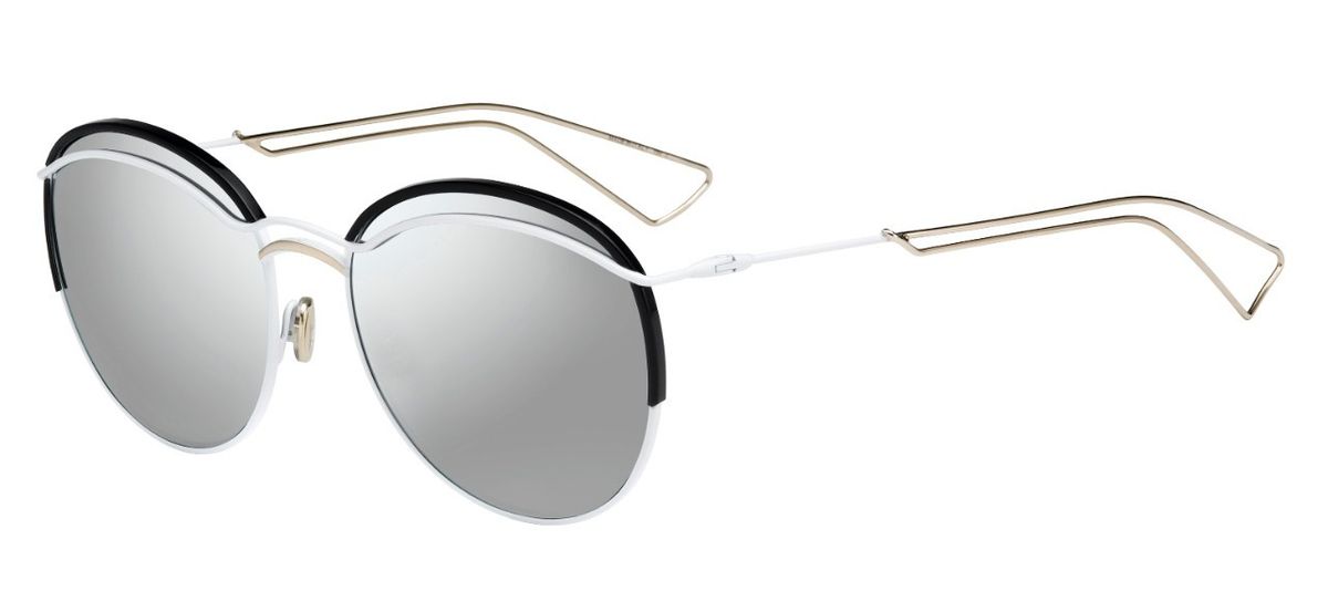 Dioround Bianco Metal Occhiali Sole