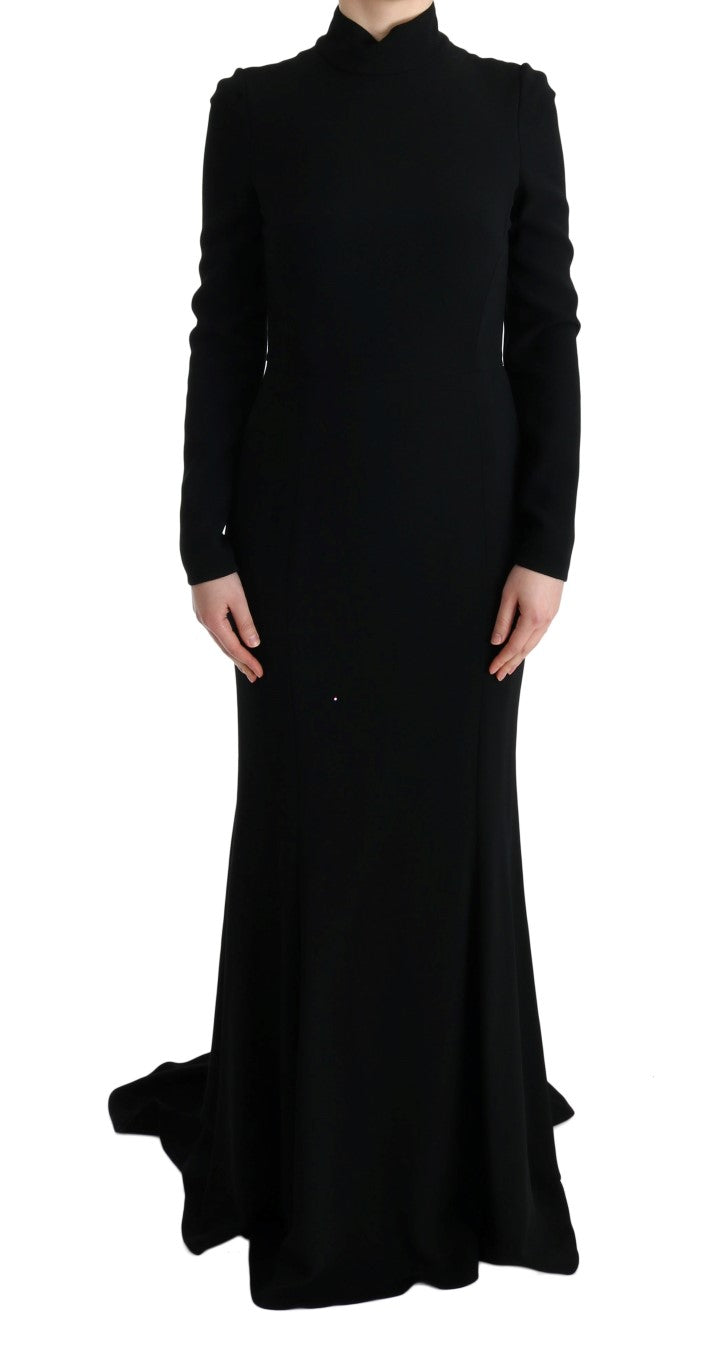 Dolce & Gabbana 46% Acrylic dress in black
