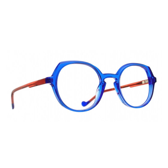 Tete À Lunettes By Caroline Abram Mini Bunny Junior Blue Acetato Sunglasses