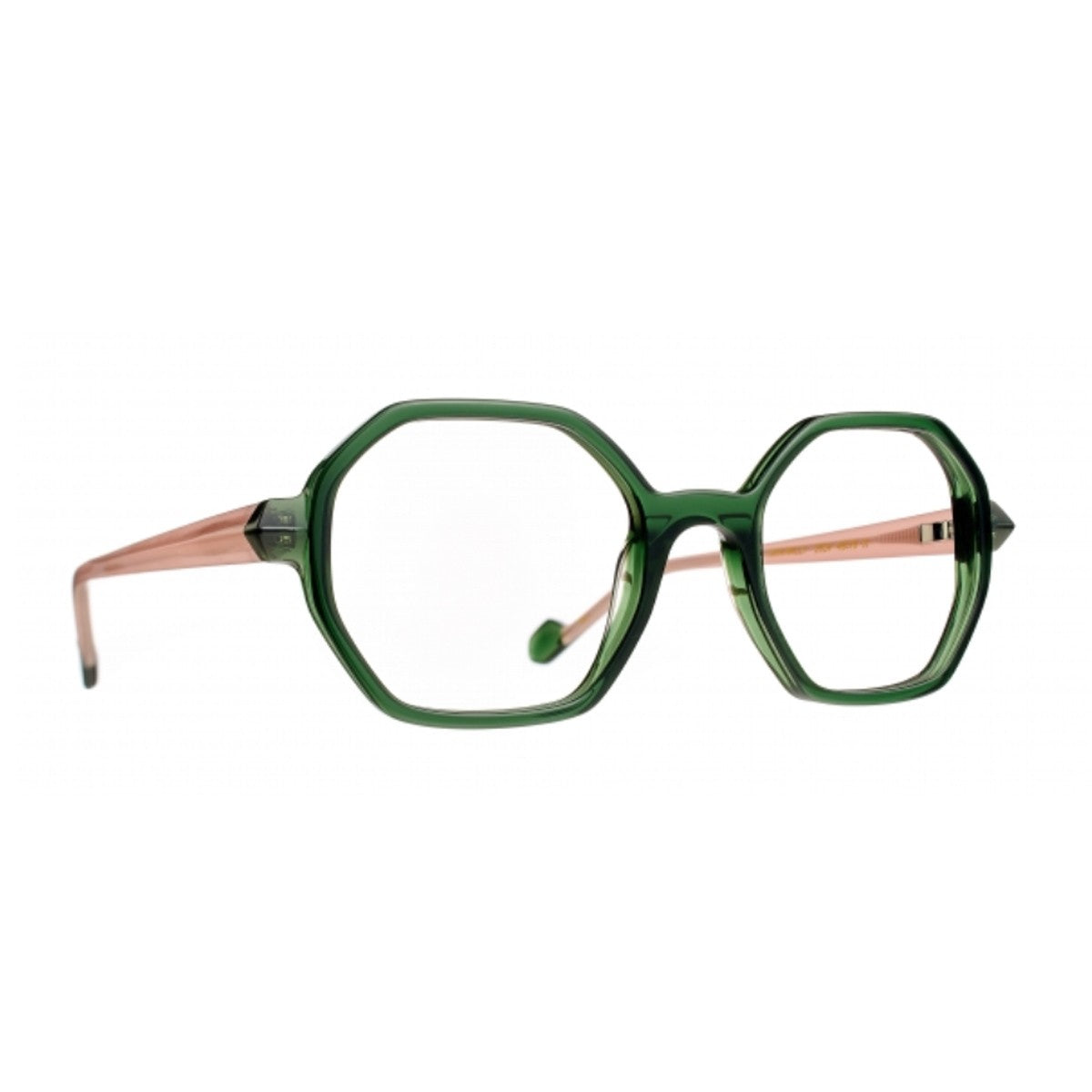 Tete À Lunettes By Caroline Abram Mini Milly Junior Green Acetato Sunglasses