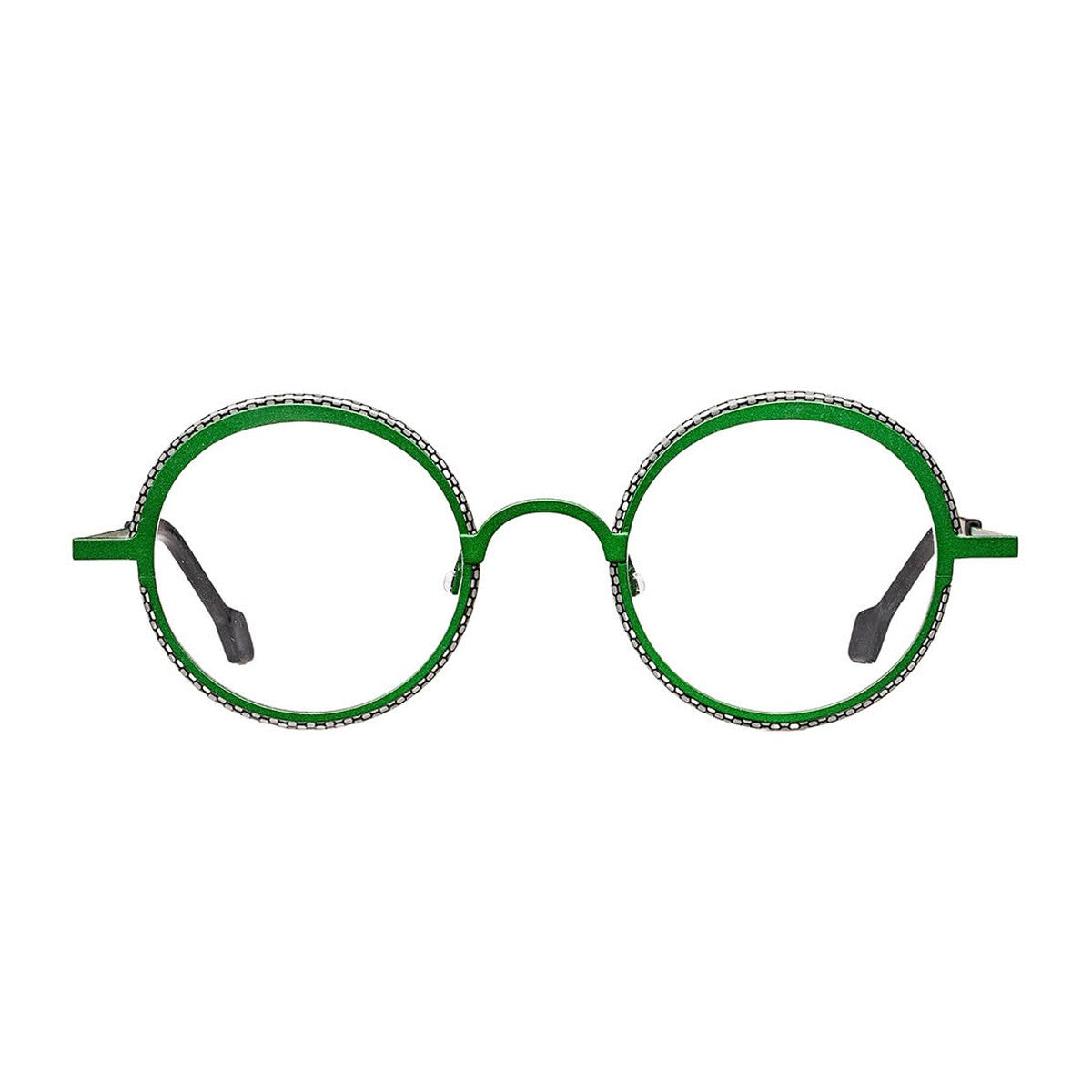 Matttew Ellipsis Green Titanio Sunglasses