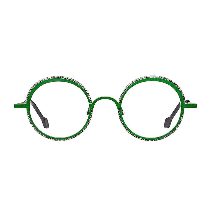Matttew Ellipsis Green Titanio Sunglasses
