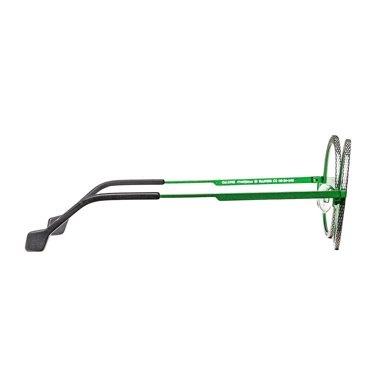 Matttew Ellipsis Green Titanio Sunglasses