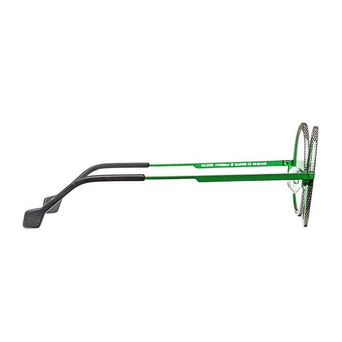 Matttew Ellipsis Green Titanio Sunglasses