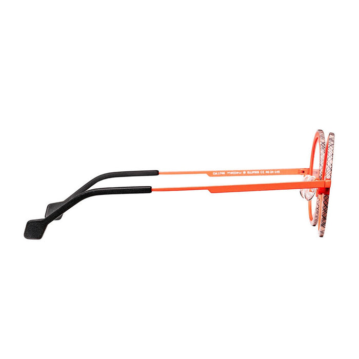 Matttew Ellipsis Orange Titanio Sunglasses