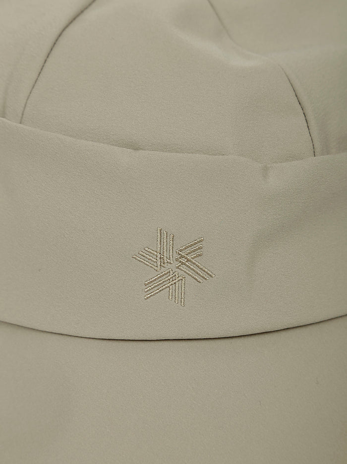Light Stretch Hat Brown Polyester