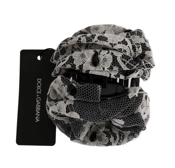 Dolce & Gabbana 20% AC hair claw in black