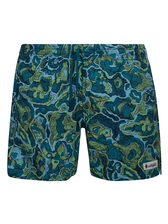 Brinco Short - Print Multicolour Recycled Nylon Spandex Pant