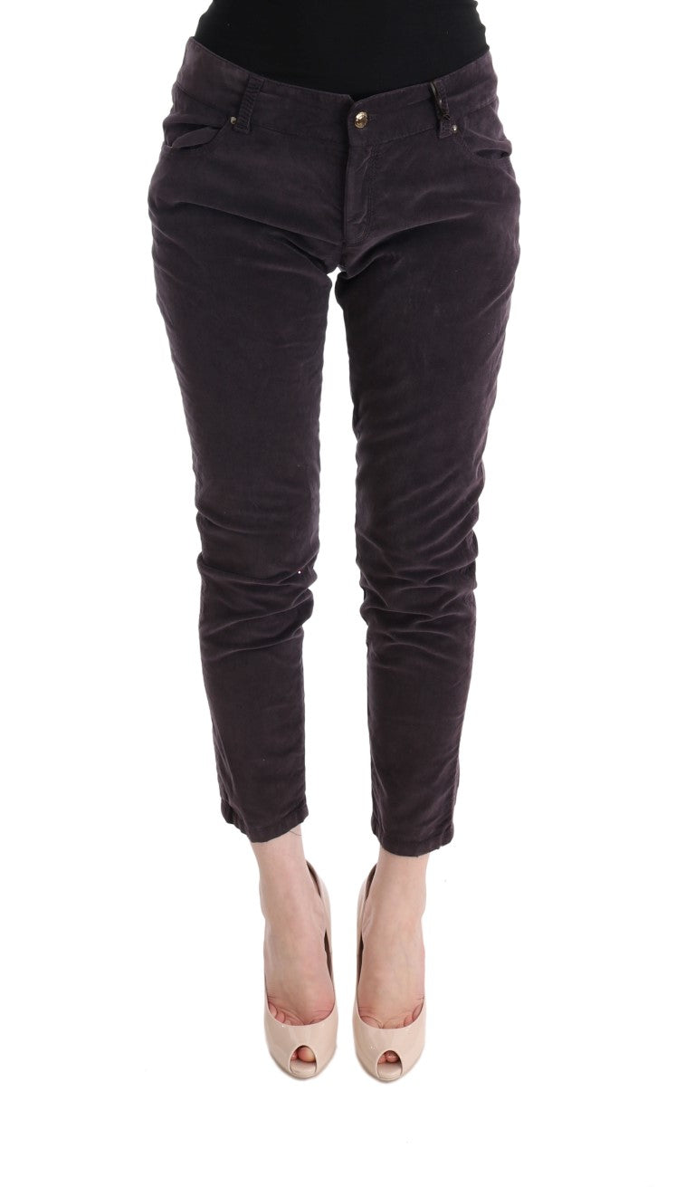 Ermanno Scervino 100% Cotton trousers in brown