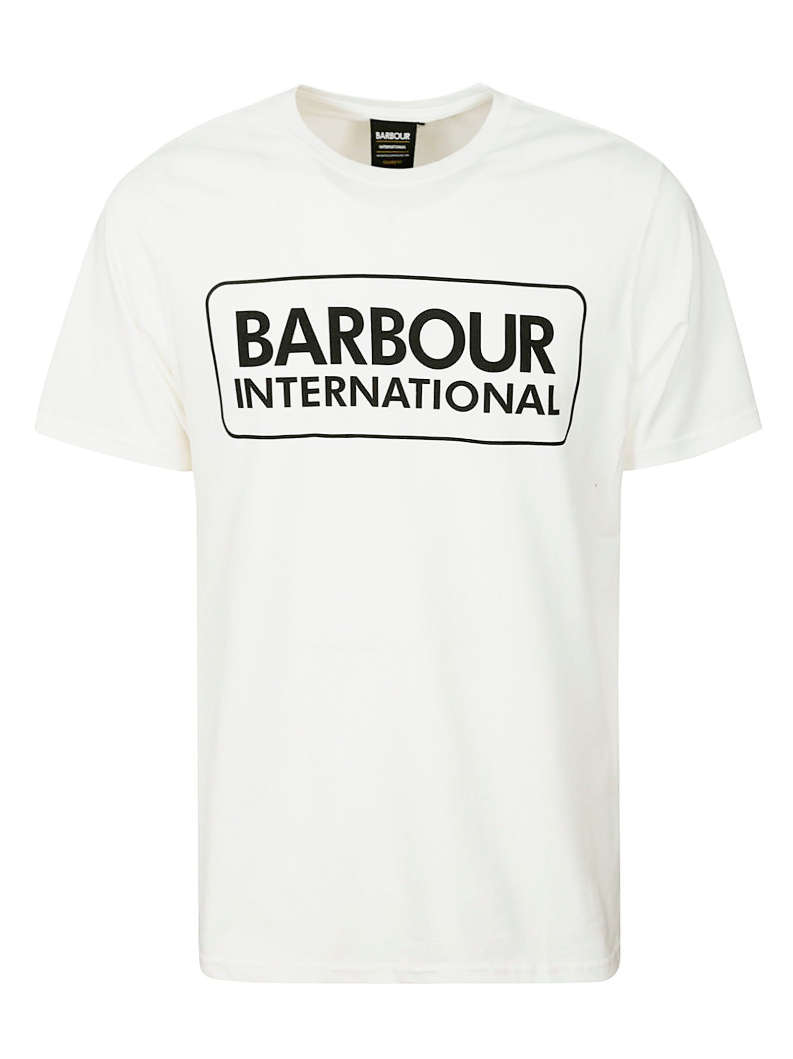 Essential Large Logo Tee White Cotton Tshirt