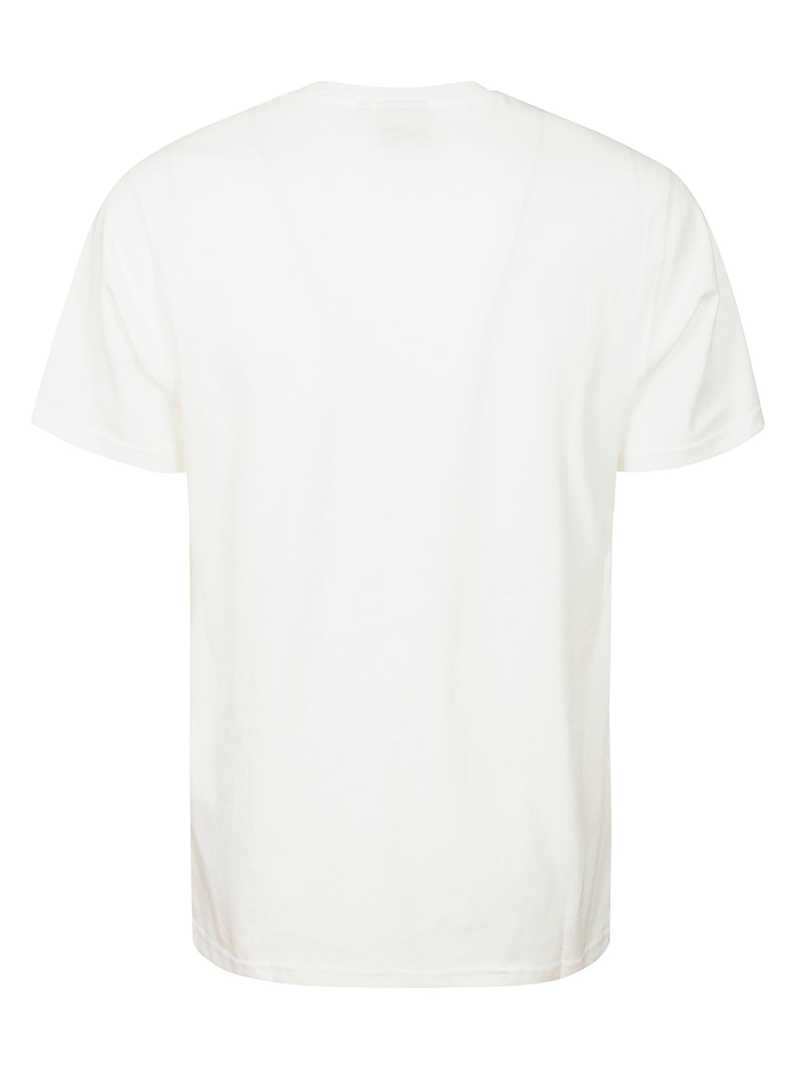 Essential Large Logo Tee White Cotton Tshirt