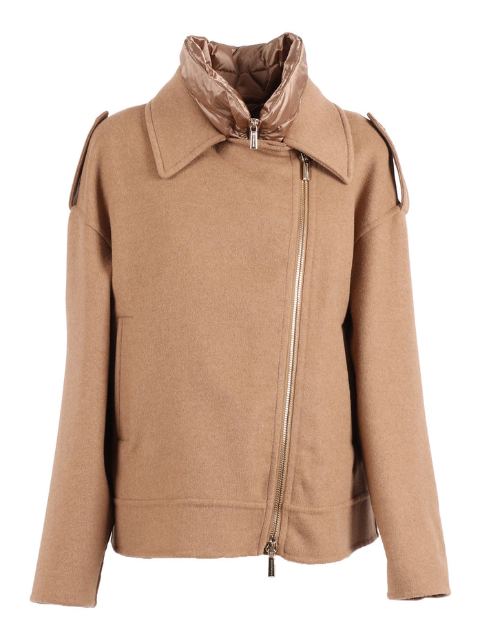 SHANA-OMT Camel Mutton Heavy Jacket