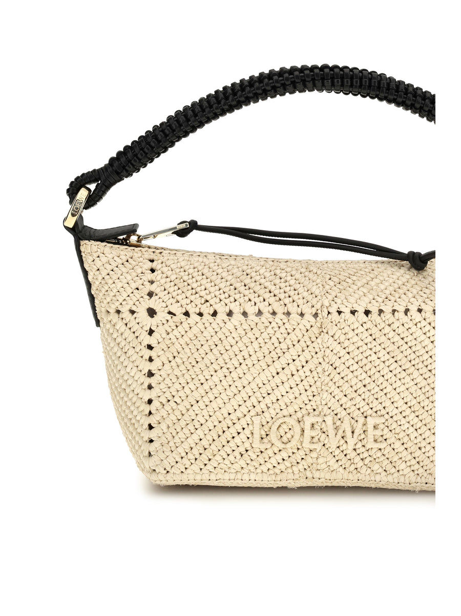 Mini Bag Cala Natural-Black Natural/black Clutch