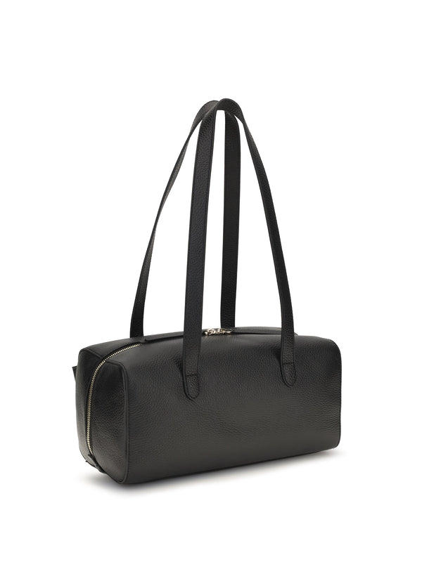 Shoulder Bag Mavery Black Calf Leather