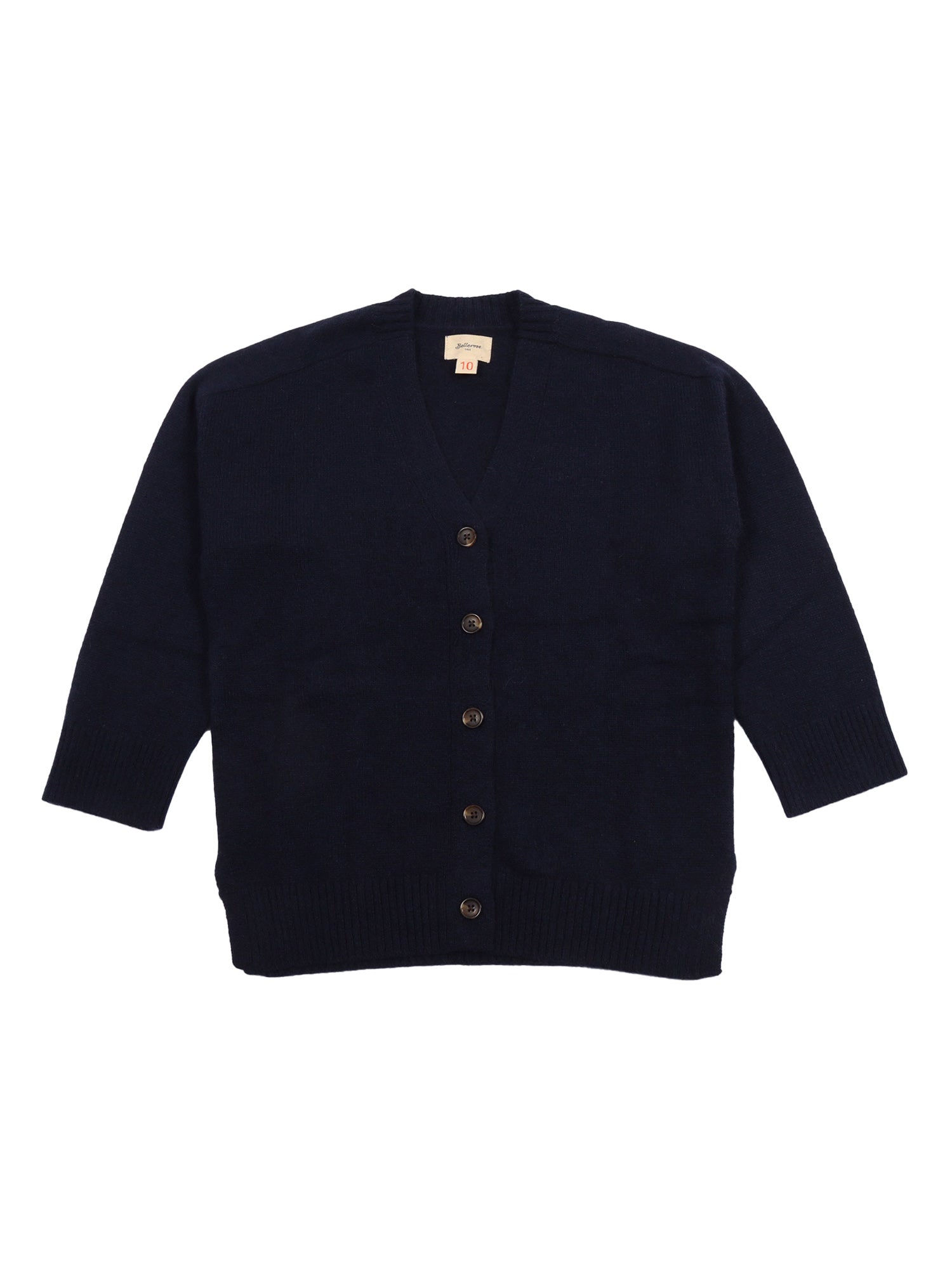 Gomp K1697u Knitwear Blue Polyamide Hair Wool Crewneck