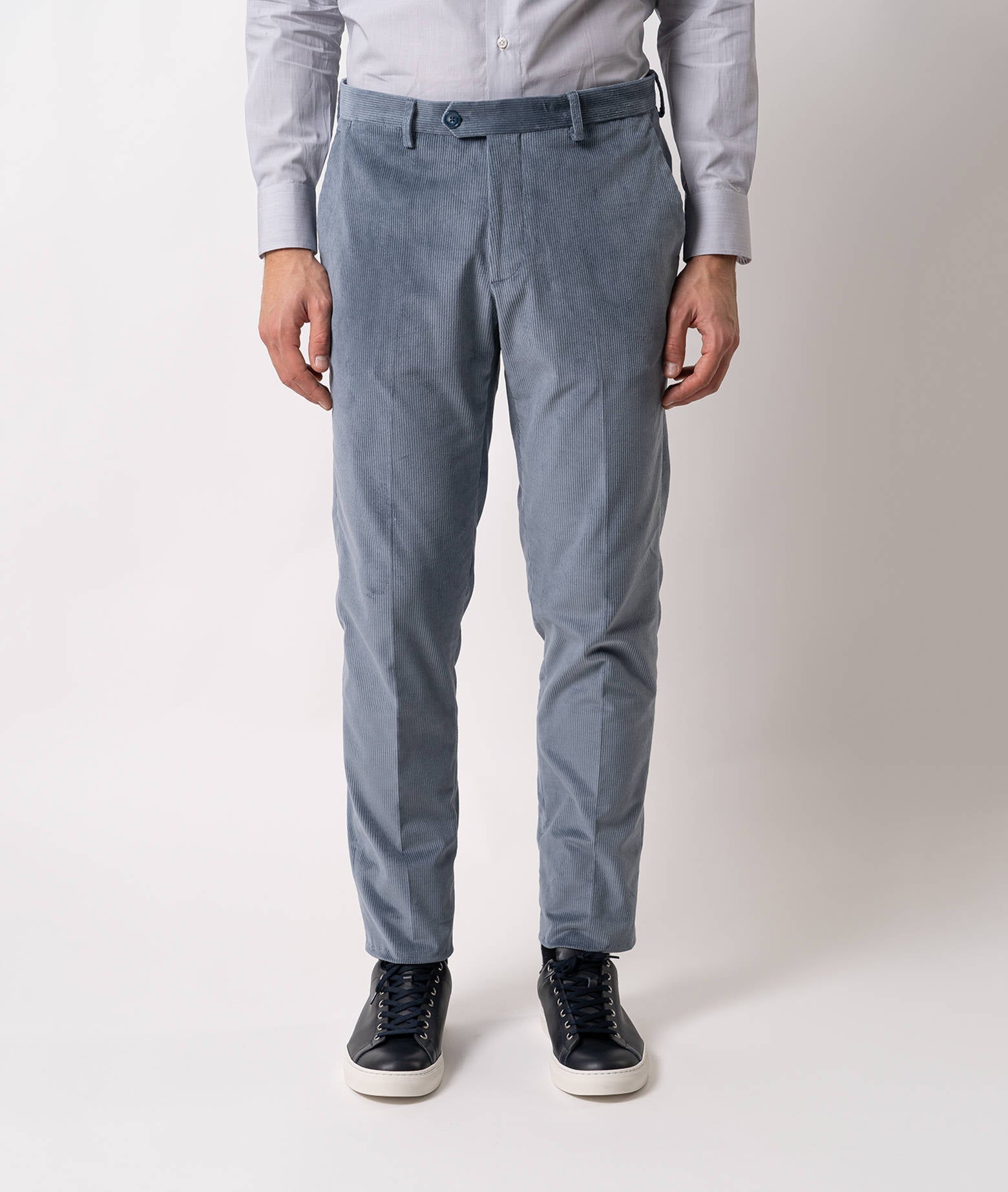 Velvet Trousers Cortina Lightgray Sportswear