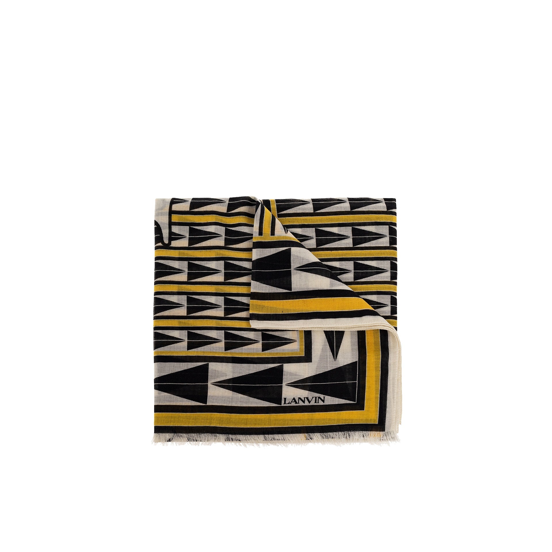 Lanvin Wool Scarf Yellow