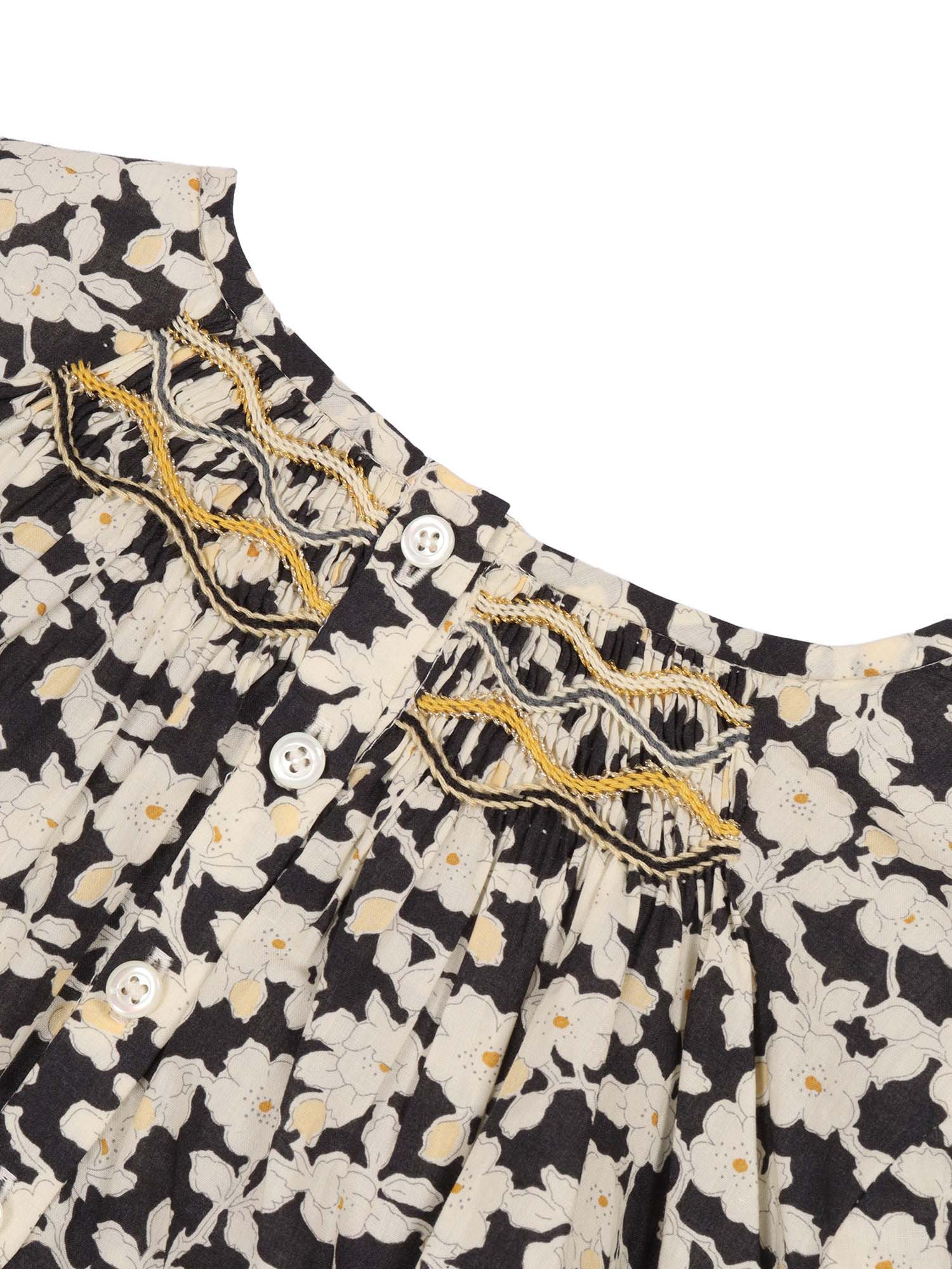 Biancarosa Blouse Black Organic Cotton