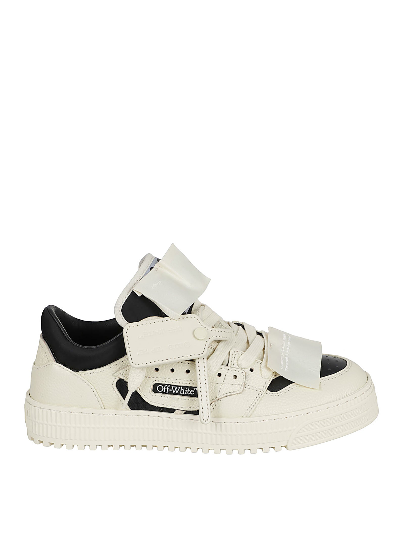 Off White Sneakers Beige - Black Lb Pl