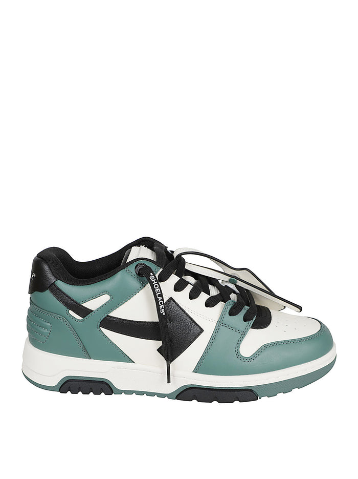 Off White Sneakers Green-black Pl