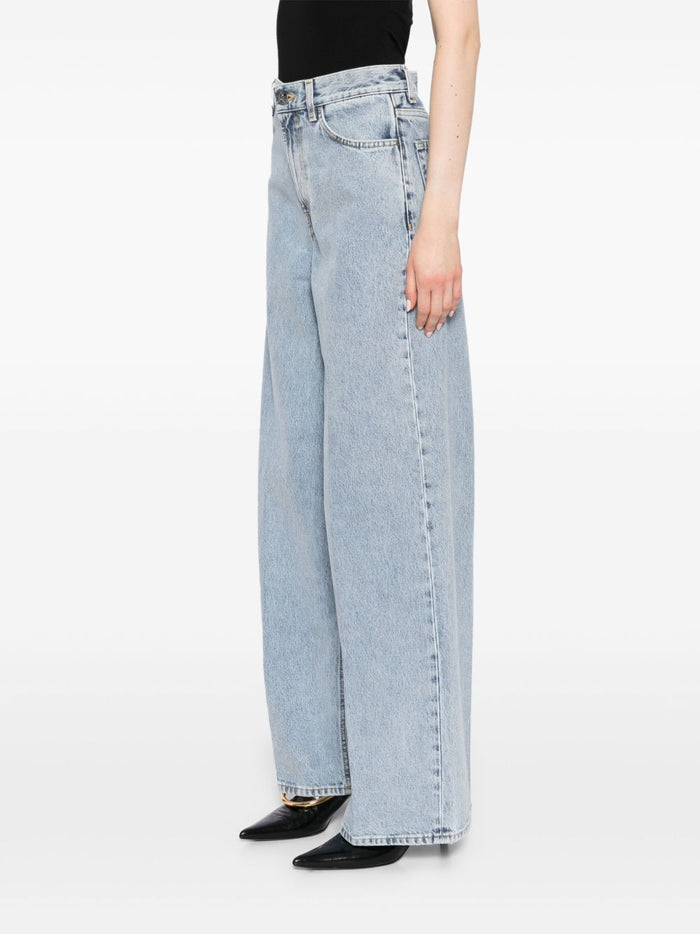 TOTEME Jeans Blue Cotton Organic