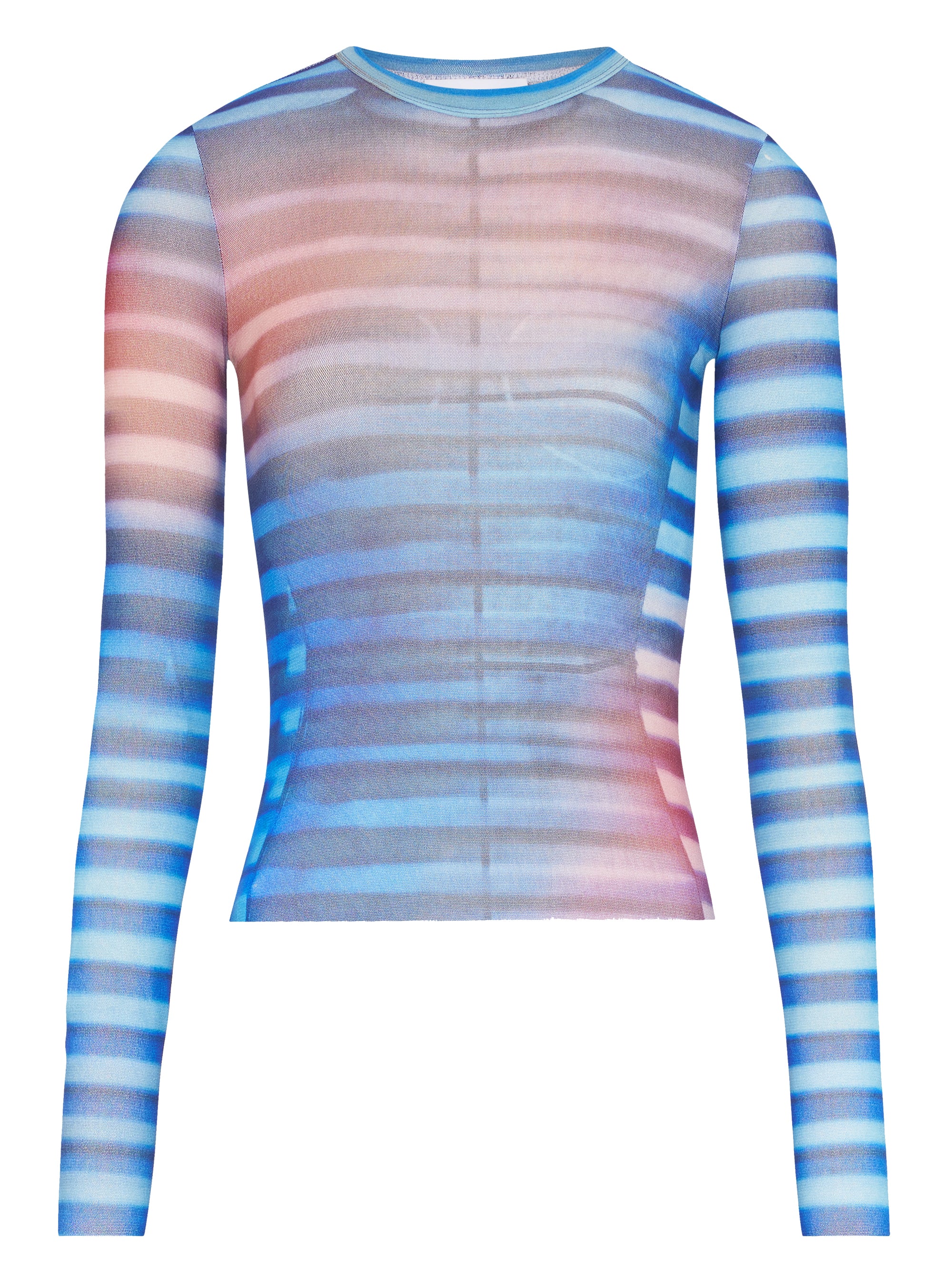 JEAN PAUL GAULTIER T-shirts and Polos Blue Polyamide