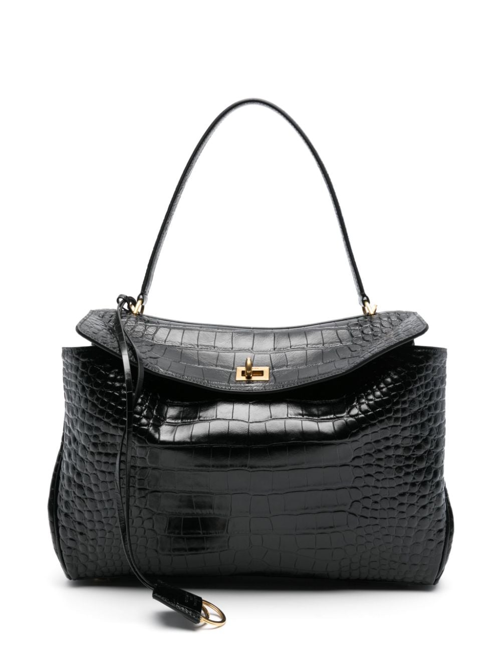 Balenciaga Bags Black Calf Leather